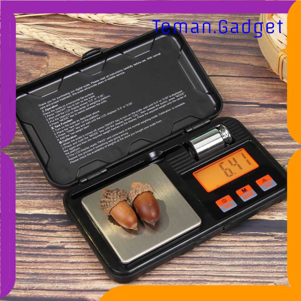 TG - DPR Kinopi Timbangan Digital Perhiasan Mini 0.2kg Akurasi 0.01g - CX-129