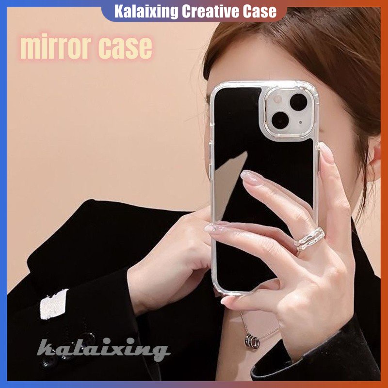 Casing Handphone Cermin Untuk iPhone 14Pro Max11 12 13 Pro Max Xs Xr Xs Max X Soft Case