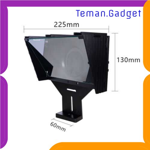 TG - KMP QIYE Teleprompter Kit Tripod Clip Tablet Holder for Video Livestream - P04327
