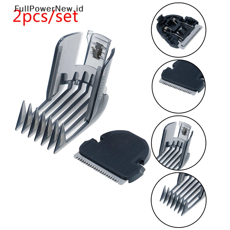 Power 2pcs/set Sisir Clipper Rambut+Pemotong Pemangkas Rambut Untuk QC5105 QC5115 QC5155 QC5120 ID