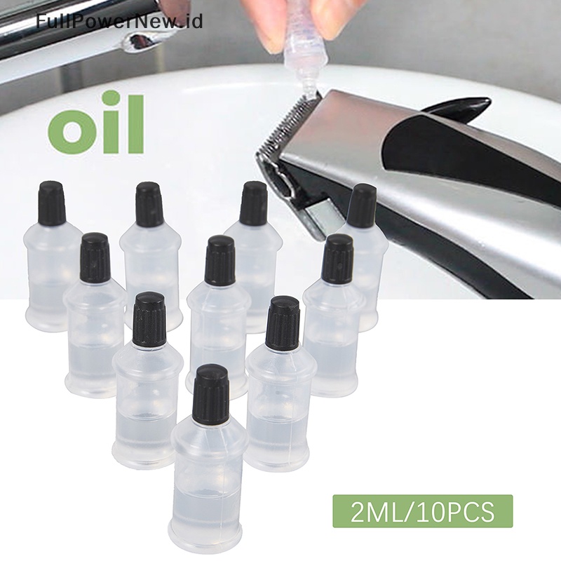 Power 10PCS 2ml Clipper Shaver Pelumas Mesin Jahit Hair Trimmer Blade Oil ID