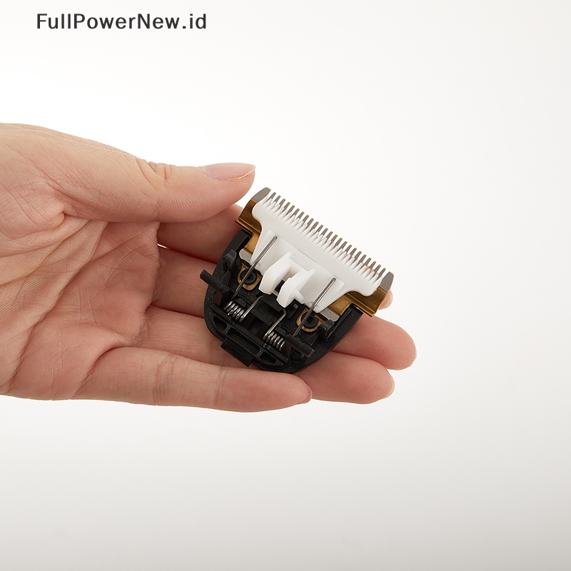 Power Ceramic Titanium Pengganti Clipper Blade Cutter Trimmer Head Universal Fitg ID