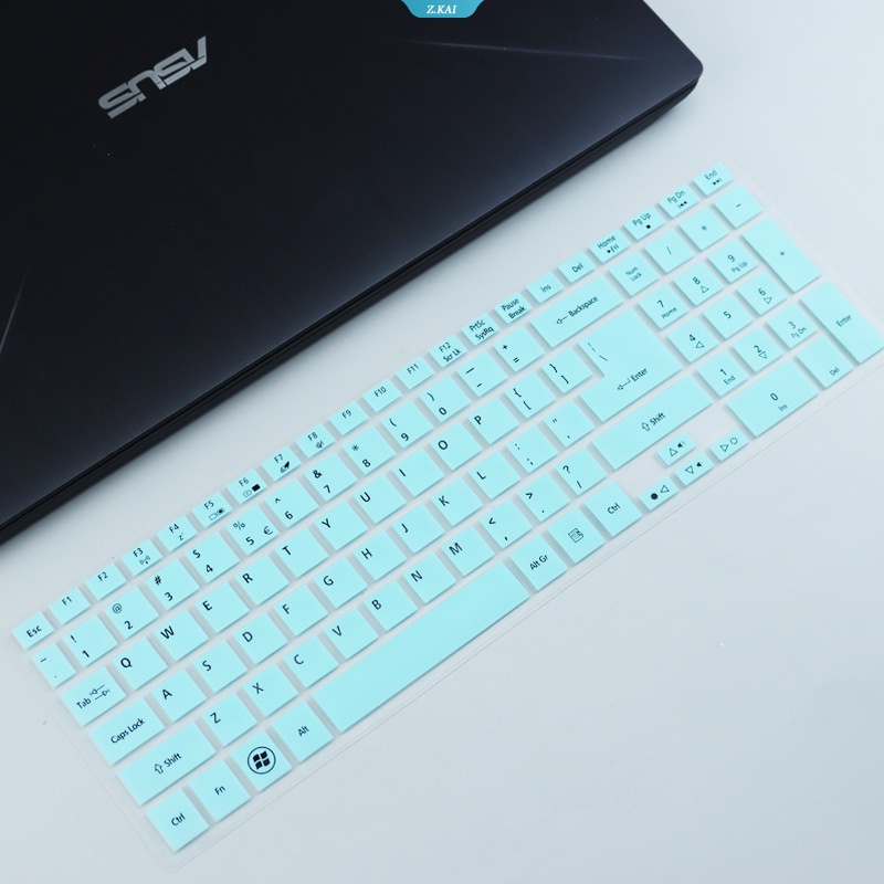 Casing Keyboard Laptop Tahan Air Silikon Soft Cover Untuk Acer EX2519-C4J7 15.6inch E5-572G Film Keyboard Kulit Pelindung [ZK]