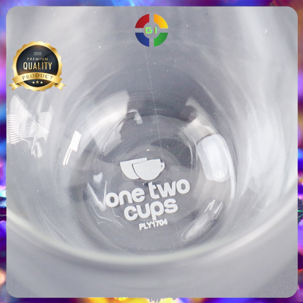 Gelas Kopi Anti Panas Double Wall Glass Borosilicate 250 ml  Transparent