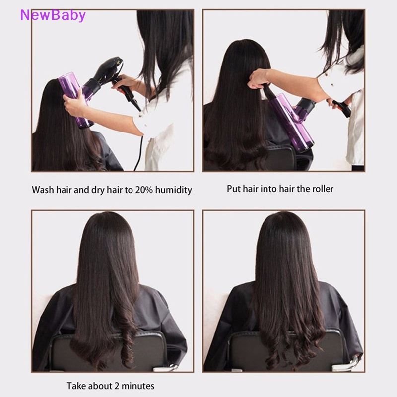 Newbaby DIY Hair Diffuser Salon Magic Hair Roller Pengering Topi Blow Dryer Wind Curl Hair ID
