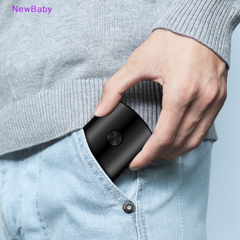 Newbaby USB Rechargeable Mini- Alat Cukur Elektrik Portable Untuk Pria r Home Travel ID