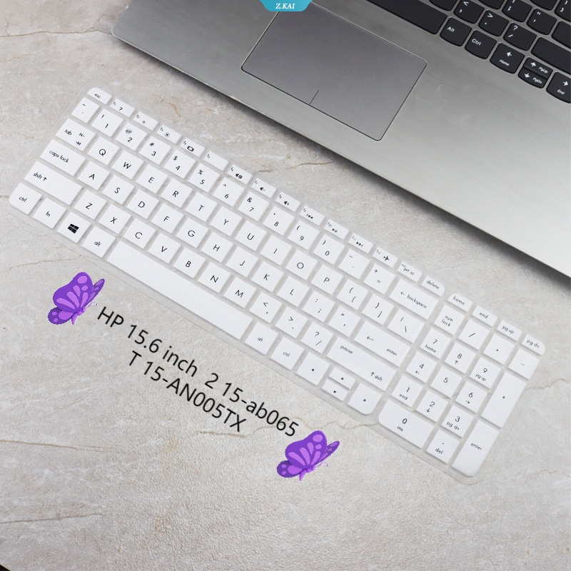 New TPU Keyboard Komputer Silikon Bening Dengan Film Pelindung Debu Untuk HP 15.6 Inch Shadow Generation2 15-ab065T 15-AN005TX [ZK]