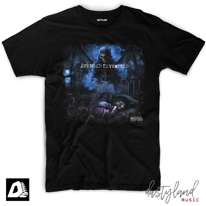 Kaos Band AVENGED SEVENFOLD - NIGHTMARE ALBUM ART - A7X