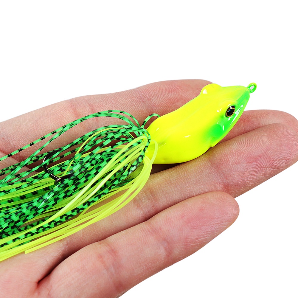 Umpan Pancing Katak 6cm/12g Hard Jump Frog Lure Fishing Lure Casting Thunder Frog Lure Umpan