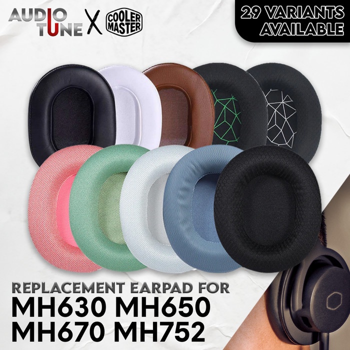 Ear Cushion Pad Earcup Cooler Master MH630 MH650 MH670 MH752 Foam