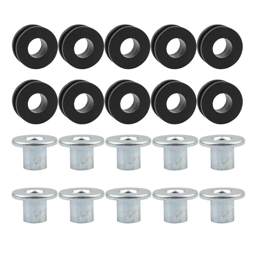 POPULAR 10pcs Cowling Rubber Gasket Tahan Lama Aksesoris Perlengkapan Motor Rubber Grommet Kit