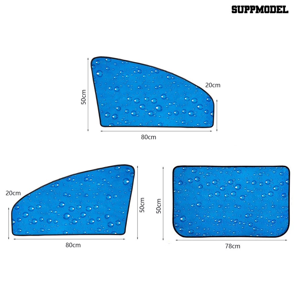 [SM Otomatis] Kerai Mobil Tahan Aus ic Adsorpsi Anti-ultraviolet Penyimpanan Nyaman Ditarik Perlindungan Matahari Dapat Digunakan Kembali Peneduh Matahari Mobil Tirai Jendela Samping Aksesori Mobil