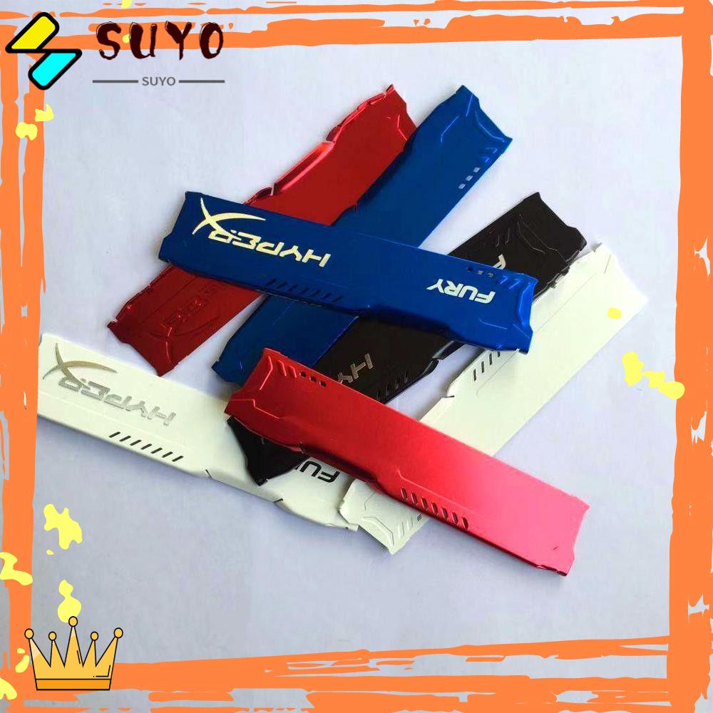 Suyo RAM Heatsink Universal Cooling Desktop Komputer Pad Penghilang Panas Untuk DDR2 DDR3 DDR4