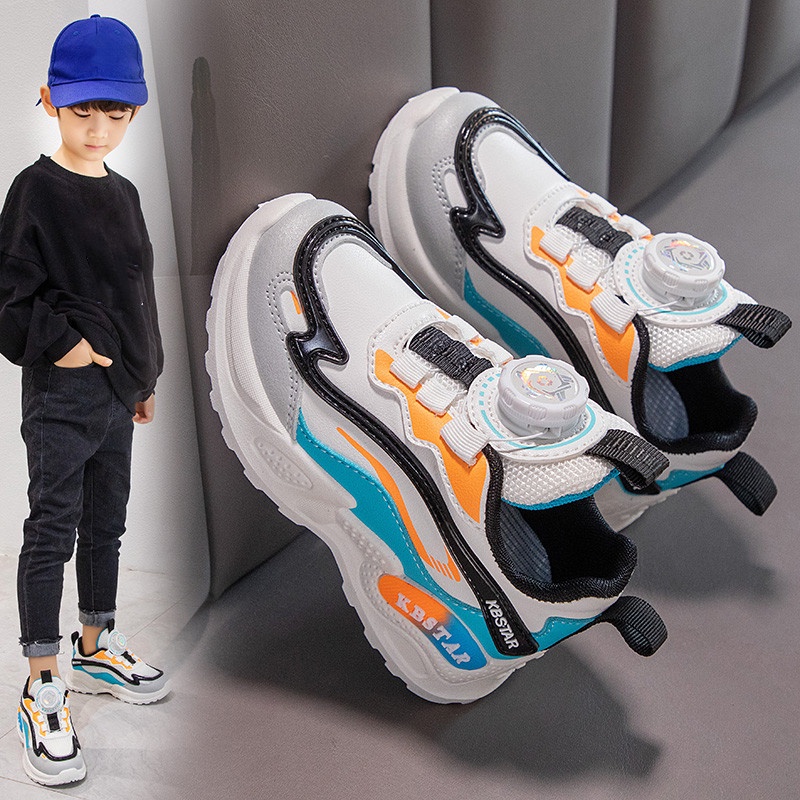 Sepatu Anak Perempuan Laki-Laki 0301880 Sneaker Sekolah Fashion Import Model Terbaru