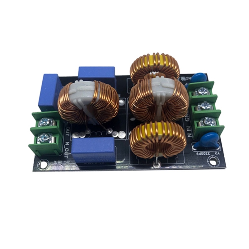 Cre 4A 10A 20A EMI Modul Filter Interferensi Interferensi Elektromagnetik AC EMC FCC 110V220V Anti Gangguan Daya Tinggi Power Sup