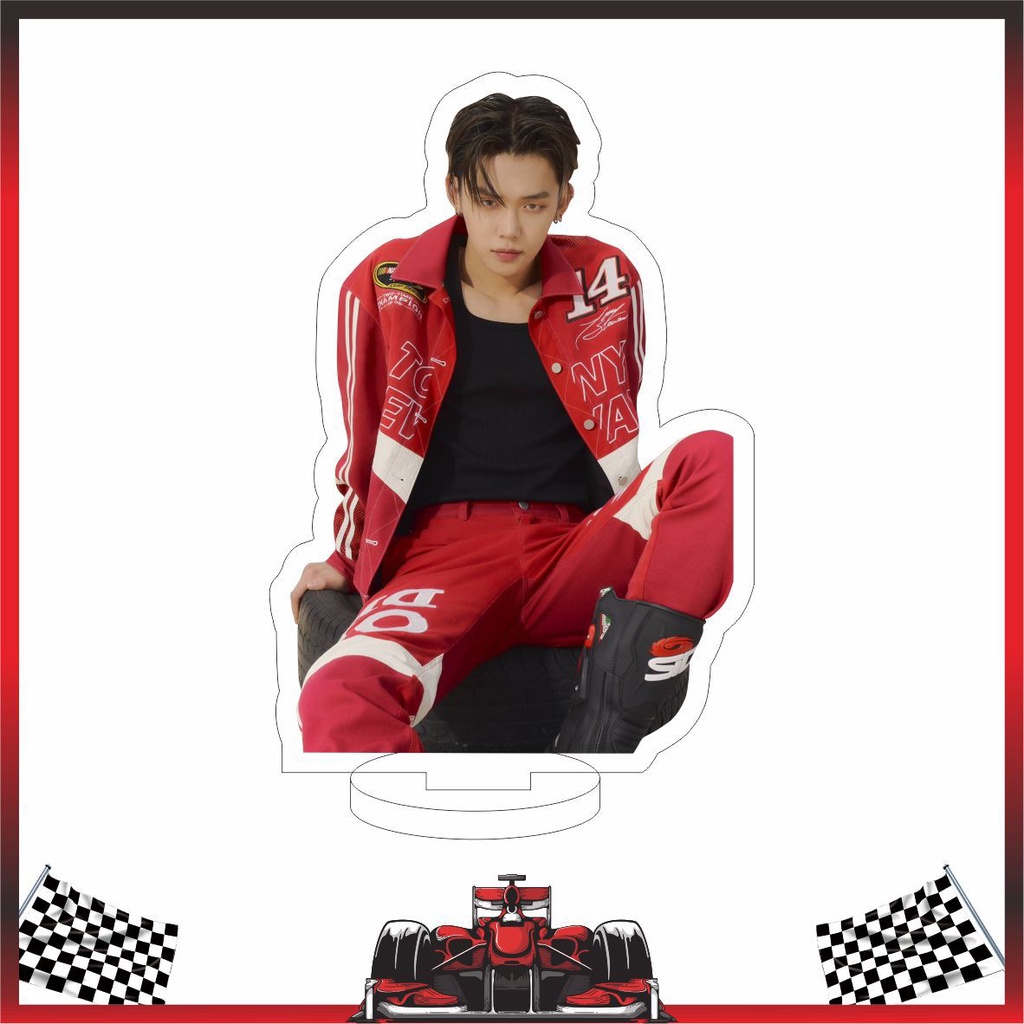 1pc TXT MOA Hadiah Akrilik Stop Sign Tomorrow X Together Stand Up