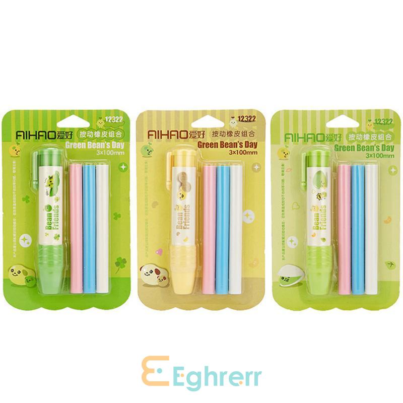 

✨EG-Pen-Style Retractable Eraser Alat Tulis Kreatif Perlengkapan Sekolah Lucu-Eghrerr