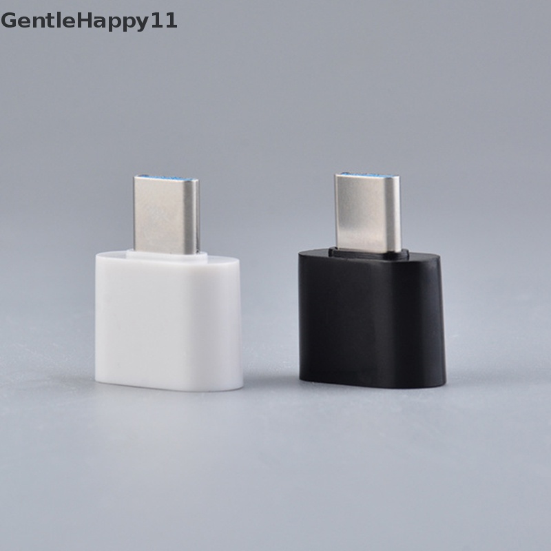 Gentlehappy Konektor Data OTG Adaptor Mini Tipe C Ke USB Untuk Handphone Android id