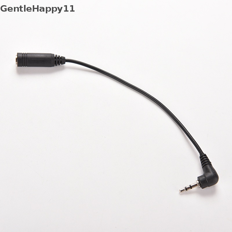 Gentlehappy Colokan Male 2.5mm Ke Jack Female 3.5mm Stereo AUX Audio TRS Adapter Converter id