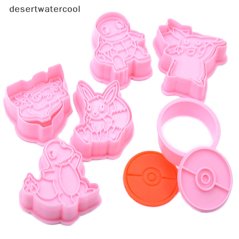 Deid 6Set Kartun elf Cookie Press Tipe Biskuit Plastik cutg die set Martijn