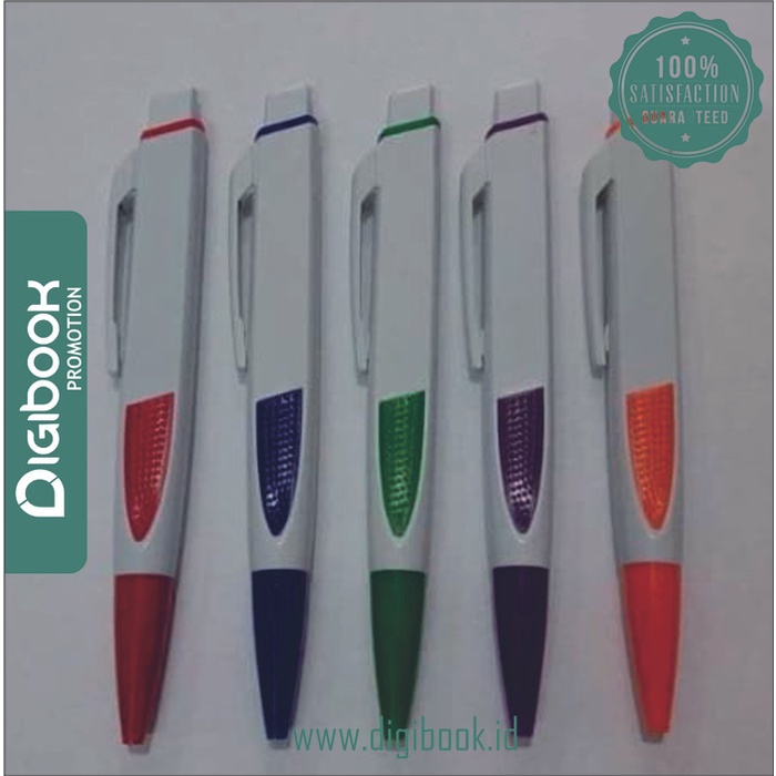 

Pulpen seminar / pen souvenir seminar / Pen promosi sablon gepeng