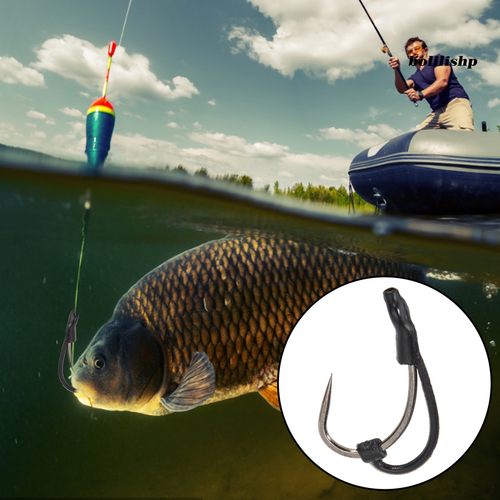 Bo-10pcs D Rig Aligners Universal Multifungsi Silicone Carp Fishing D Rig Kicker Hooks Aksesoris Pancing