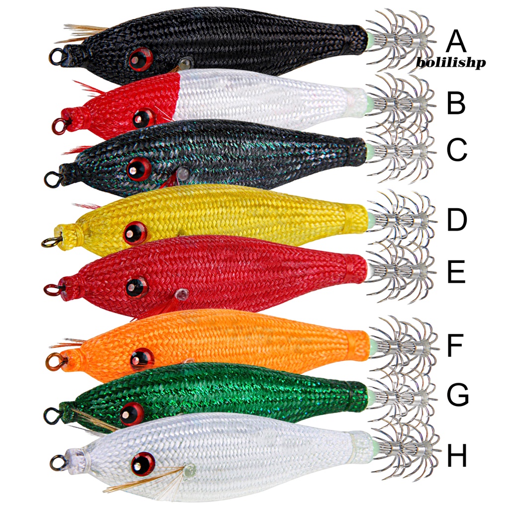 Bo-78mm/10g Umpan Pancing Terang Universal Tajam Kait 3D Realistis Fisheye Simulasi Desain Memancing Umpan Plastik Buatan Tahan Lama Memancing Umpan Untuk Outdoor