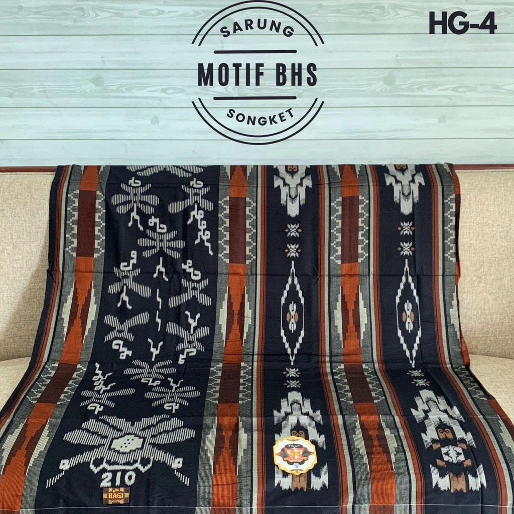 Sarung Songket Hagi Motif BHS