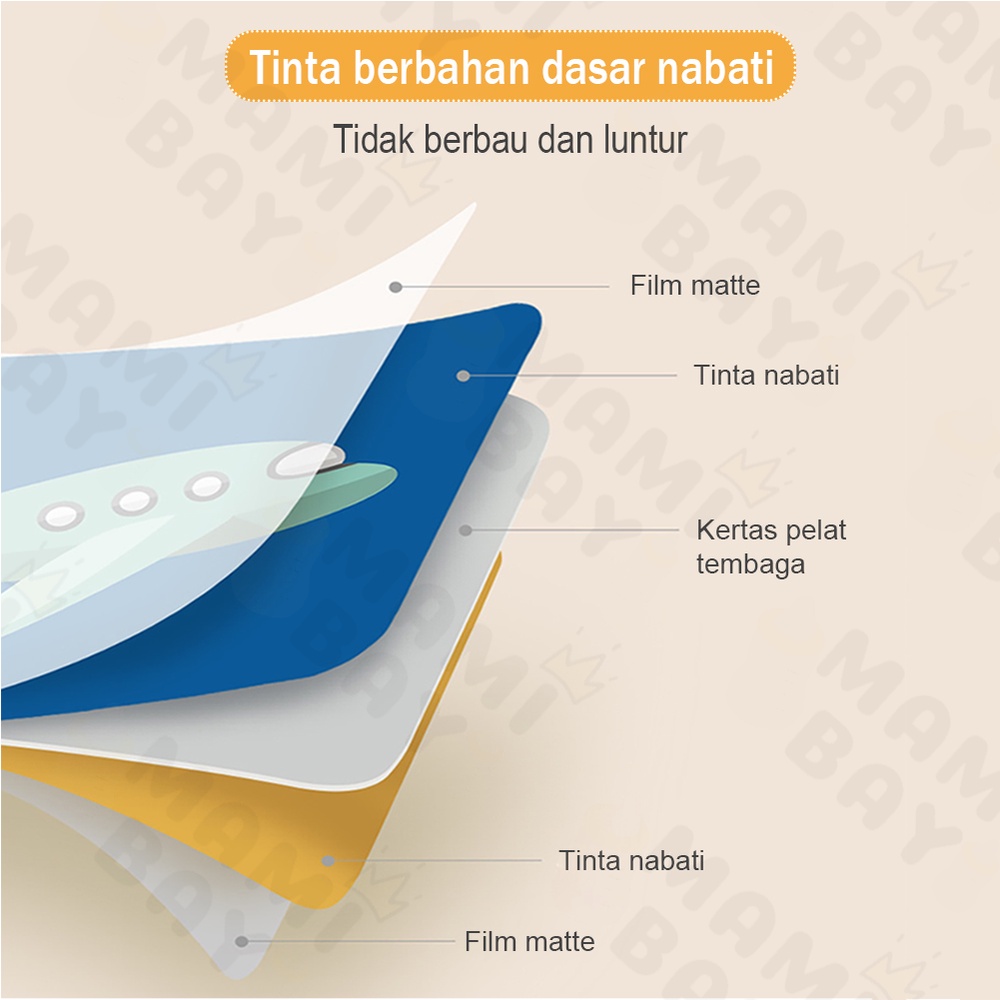 Mamibayi Baby Visual Flash Card Pintar Stimulasi Visual Mainan Bayi Edukasi