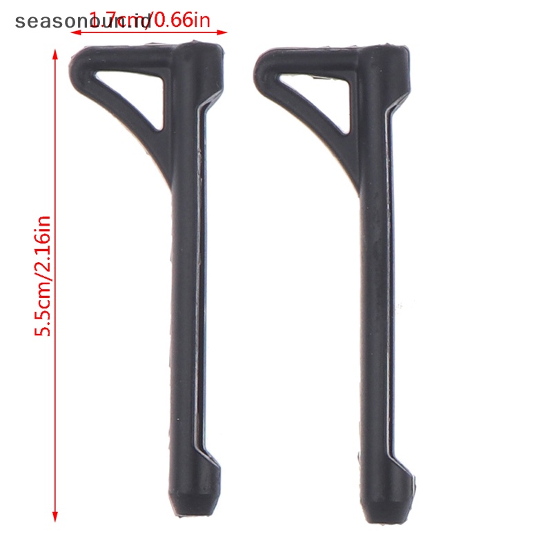 Seasonoun 5pasang Kacamata Penutup Anti Slip Ear Hook Silikon Anti-Slip Holder Untuk Kacamata.