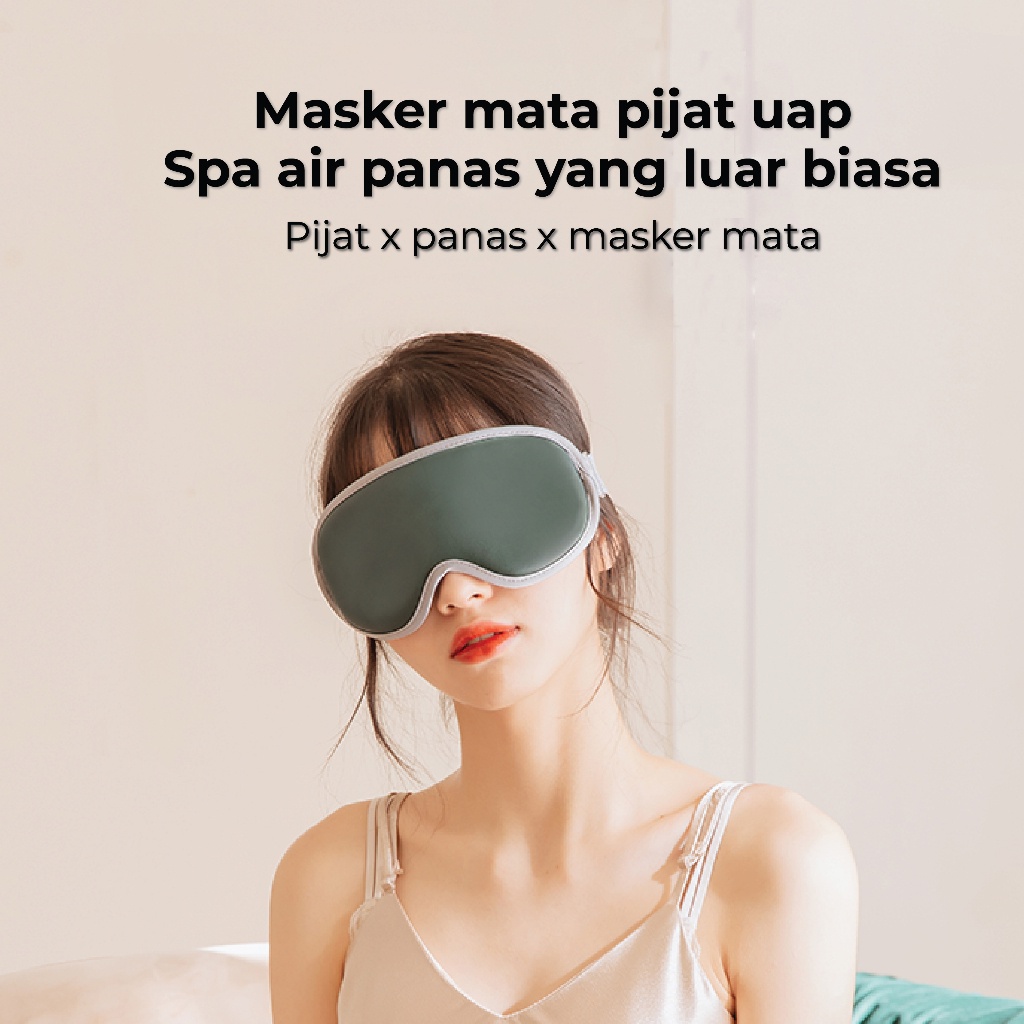 Muxnw M02  Steam Massage Eye Mask  Eye Massager pijat mata  Portabel SPA Mata