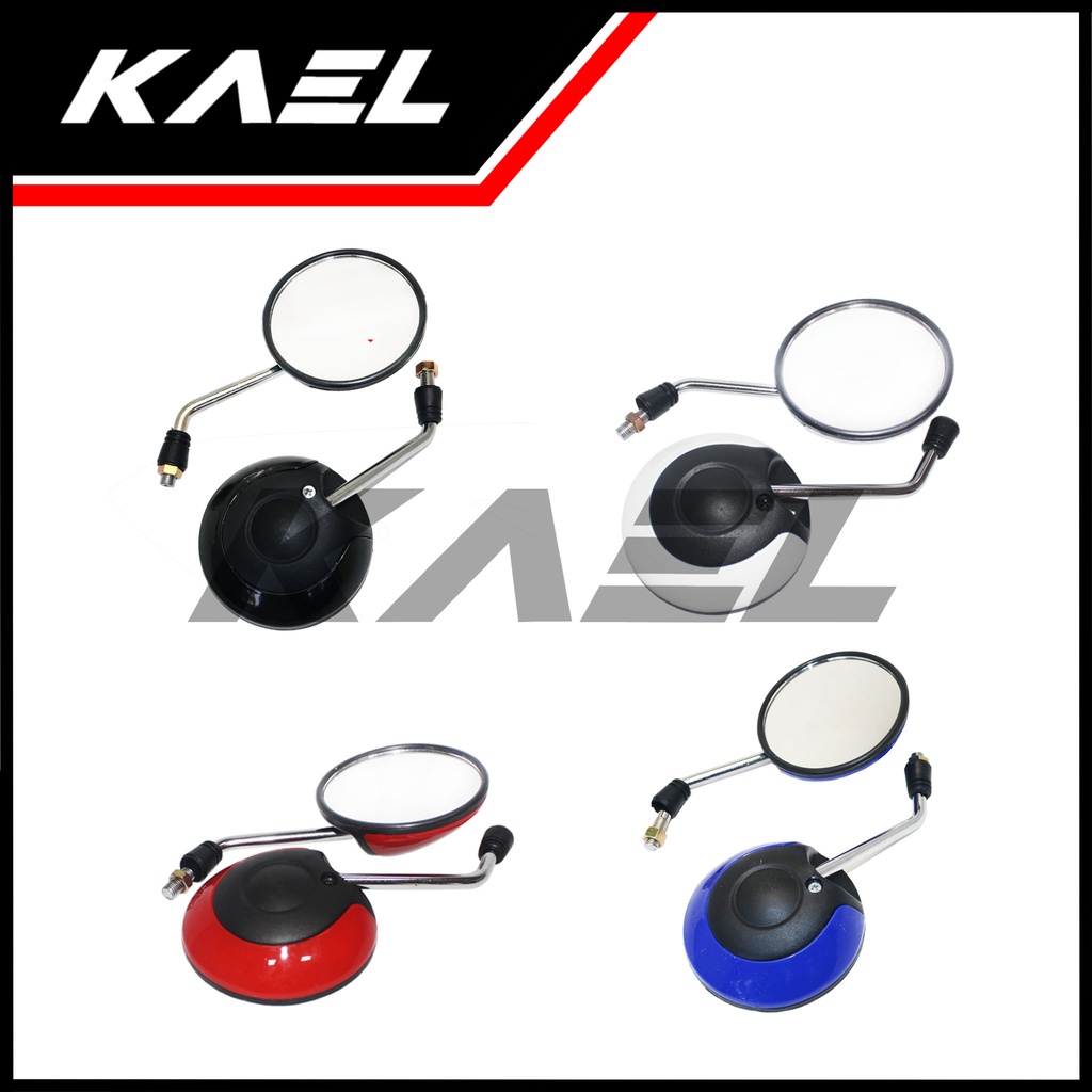 Kaca Spion Standar Model Scoopy Karbu FI eSP Gagang Chrome Bisa Untuk Motor Honda Kanan Kiri Drat Kanan Beat FI eSP Street Sporty Pop/Vario 110-125