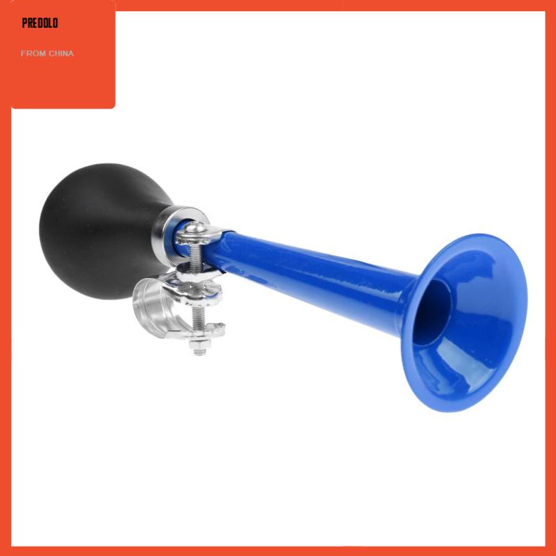 [Predolo] Retro Metal Sepeda Air Bell Hooter Rubber Bulb Biru