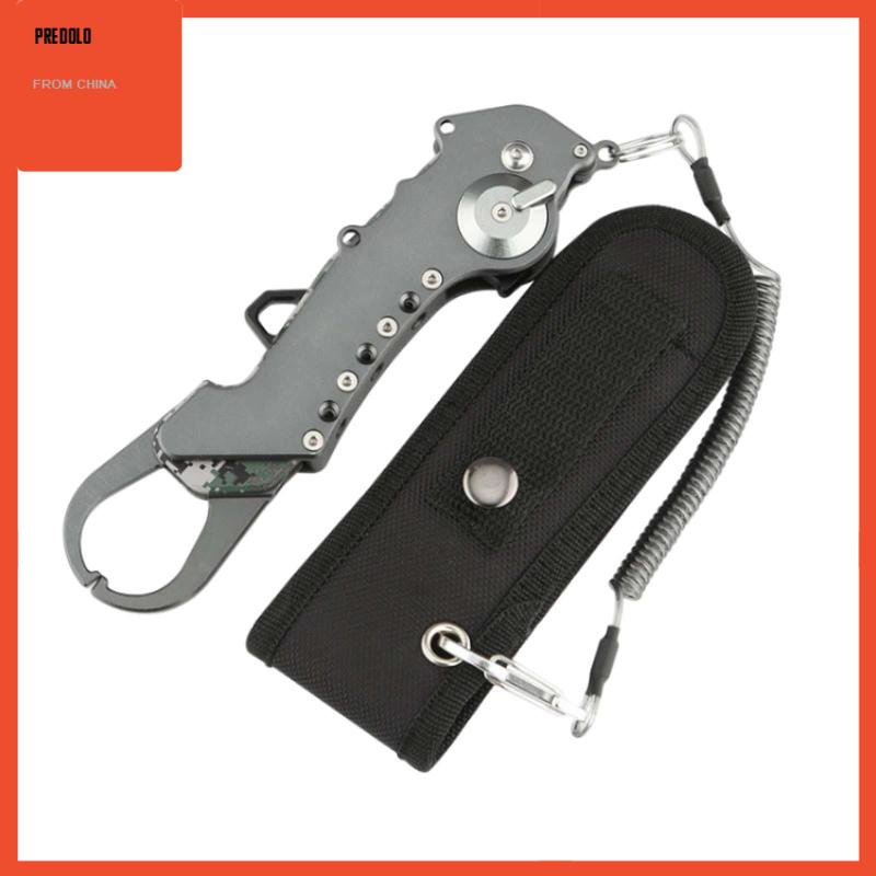 [Predolo] Fish Lip Gripper Mudah Digunakan Fishing Plier Untuk Memancing Laut Traveling Outdoor