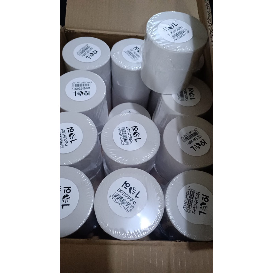 (VCM) Label Thermal 100 X 150mm - Kertas Thermal Barcode A6 500pcs / 500 Lembar