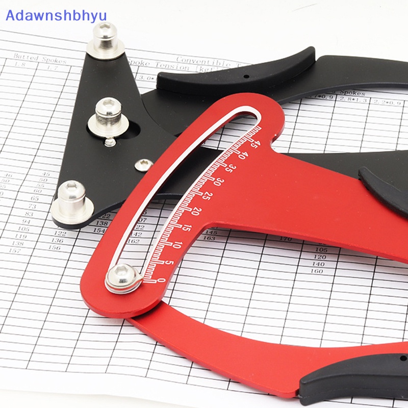 Adhyu Mountain Bike Spoke Tension Meter Sepeda Roda Tukang Alat Perbaikan Aksesoris Grip Nyaman Tensiometer ID