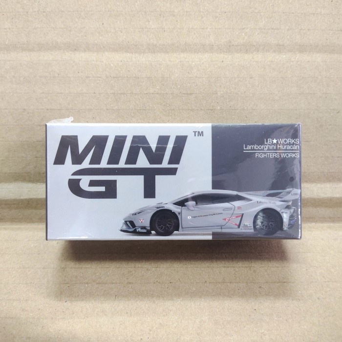 Mini GT 258 LB WORKS Lamborghini Huracán GT FIGHTERS WORKS