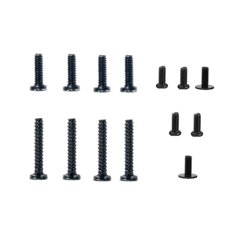 Cre 14Pcs/Set Sekrup Logam Konsol Game Penutup Belakang Housing Belakang Screw Kit Dengan Kipas Pendingin Sekrup Perisai Sekrup Untuk Steam-