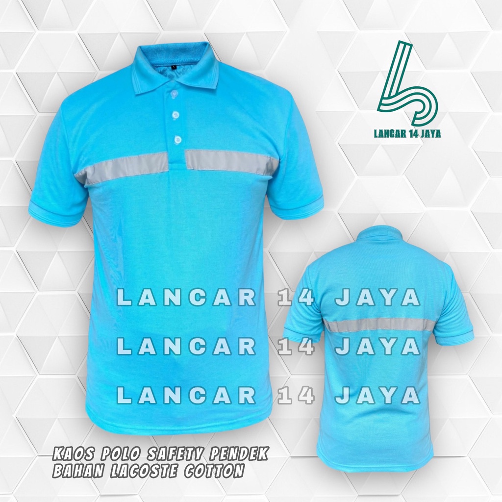 T-shirt Safety Polo Shirt Safety Kaos Safety Katun Original Pakaian Baju Wearpack Safety