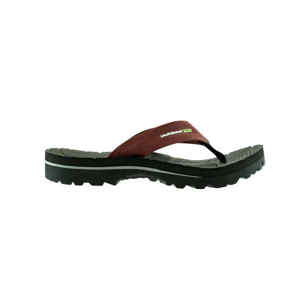 Outdoor Pro Foja Maroon Sandal Jepit Pria MAROON