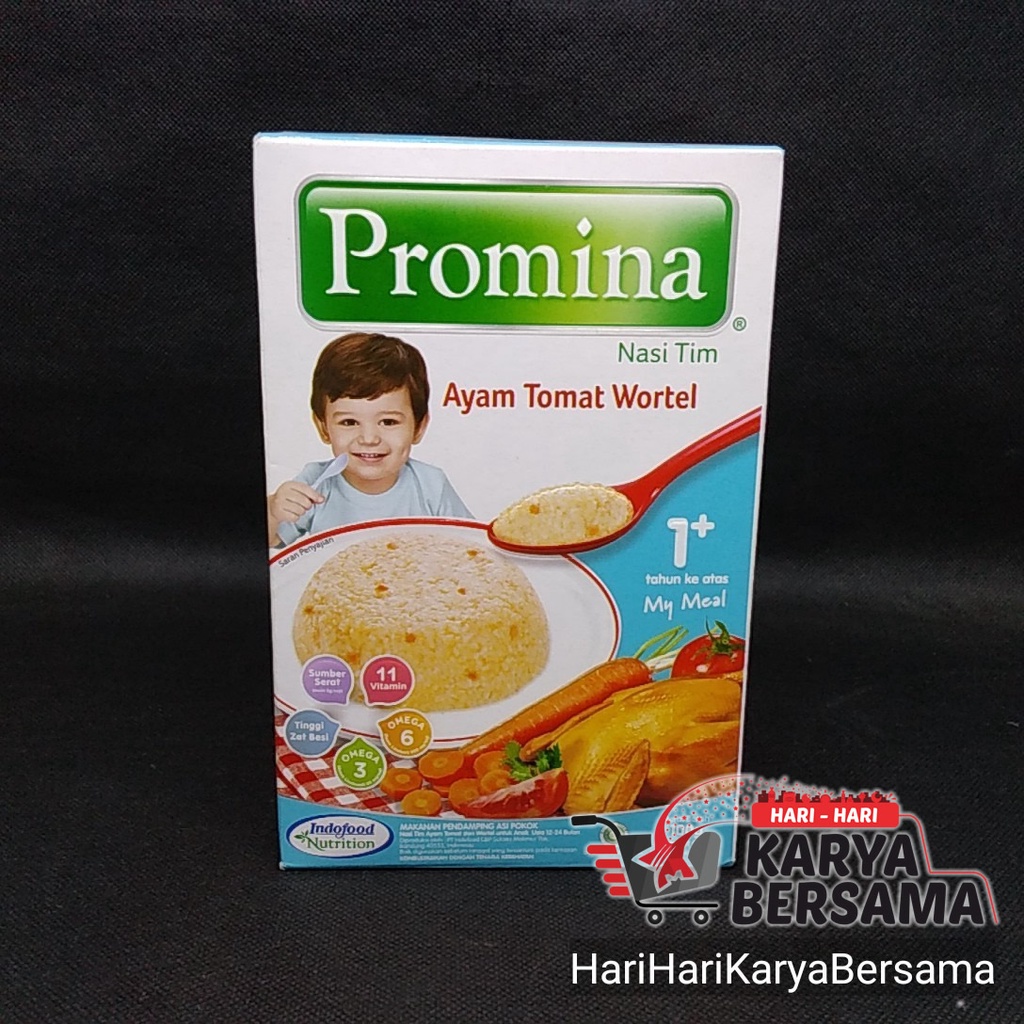 

PROMINA NASI TIM AYAM TOMAT WORTEL 100GR