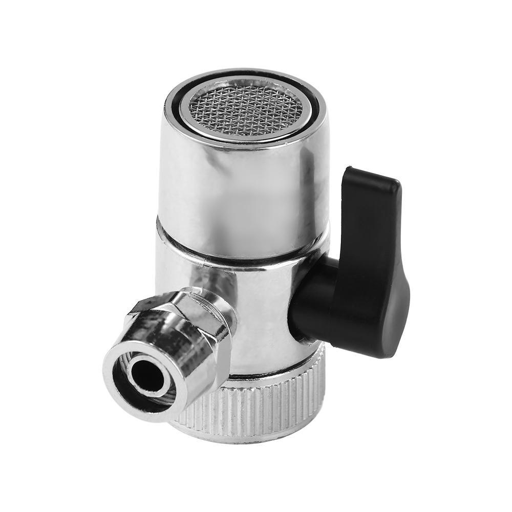 QUINTON Konektor Tabung 9.5mm Pipa 3/8&quot; Alloy Faucet Fitting Adapter