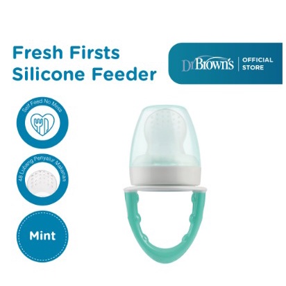 Dr.Brown's Fresh Firsts Silicone Feeder 1 Pack / perlengkapan makan anak / Empeng Buah