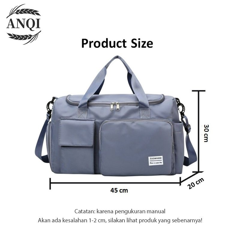 ANQI 1888 Tas Travel waterproof Tas Gym Tas Mudik Tas Fitness Tas pakaian VS-124