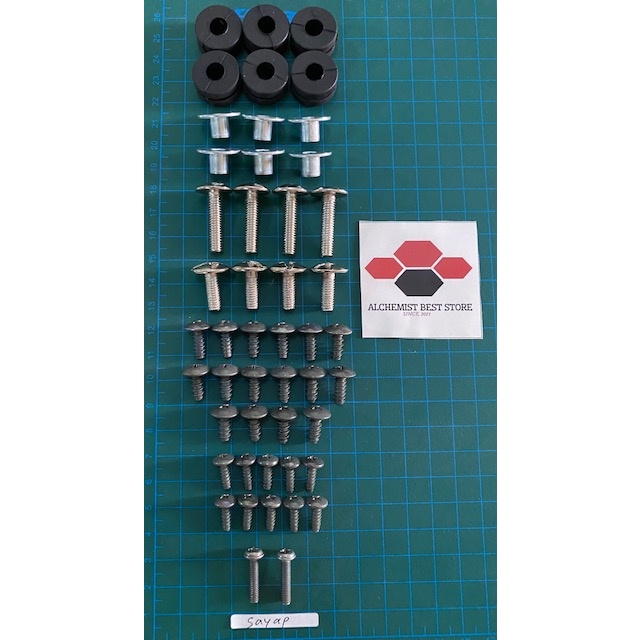 Baut Sayap Supra X 125 PGM FI / Baud Sayap Kanan Kiri Honda Supra X 125 PGM FI 1Set