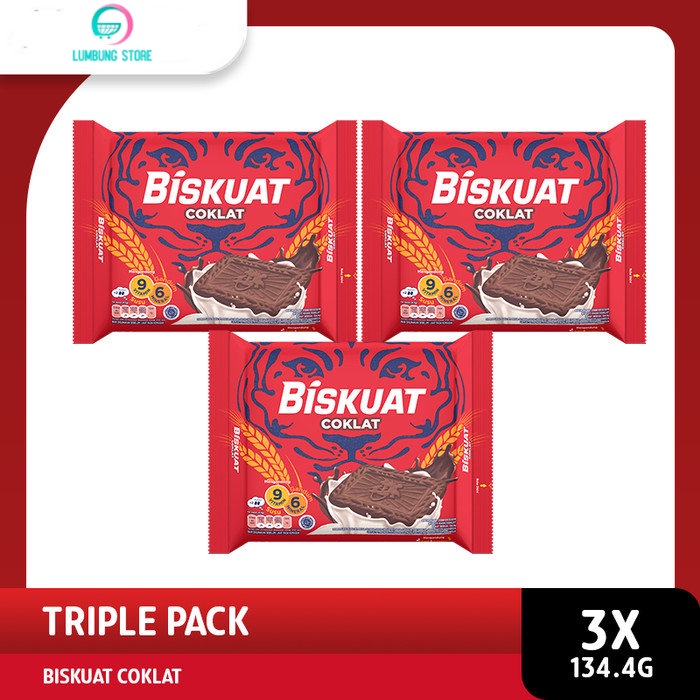 

Biskuat Biskuit Coklat 134.4 g 3 pcs