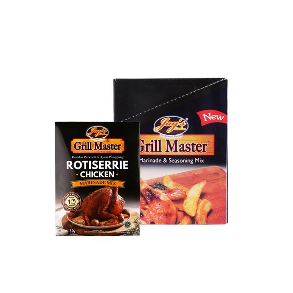 

[MS] Jay's Grill Master Rotisserie Chicken - Bumbu Marinade Ayam JAYS 30gra