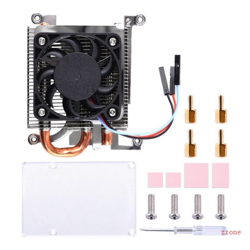 Zzz ICE Tower Cooling Fan PC Fan Heatsink Untuk Raspberry Pi 4B Kipas Pendingin CPU