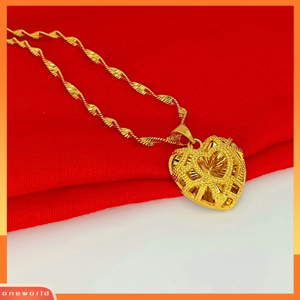 [ONE] Kalung Liontin Fadeless Ringan Portabel Fashion Liontin Aksesoris Perhiasan Kalung Untuk Rumah