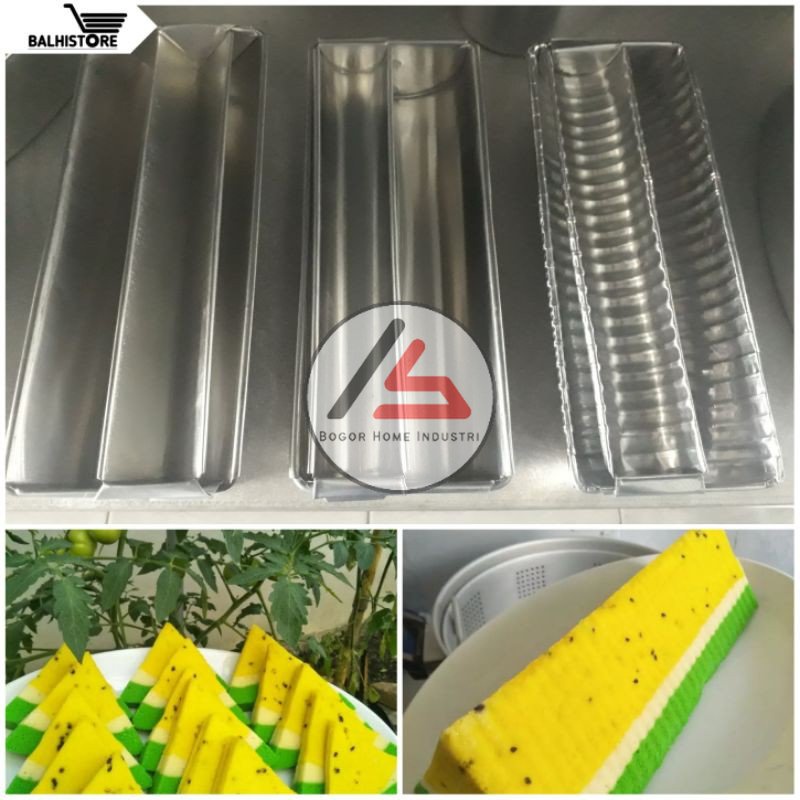 Cetakan Kue Bolu Semangka Kukus / Loyang Semangka